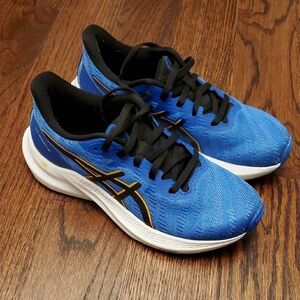 Asics Kids Sneakers in Blue and Gold